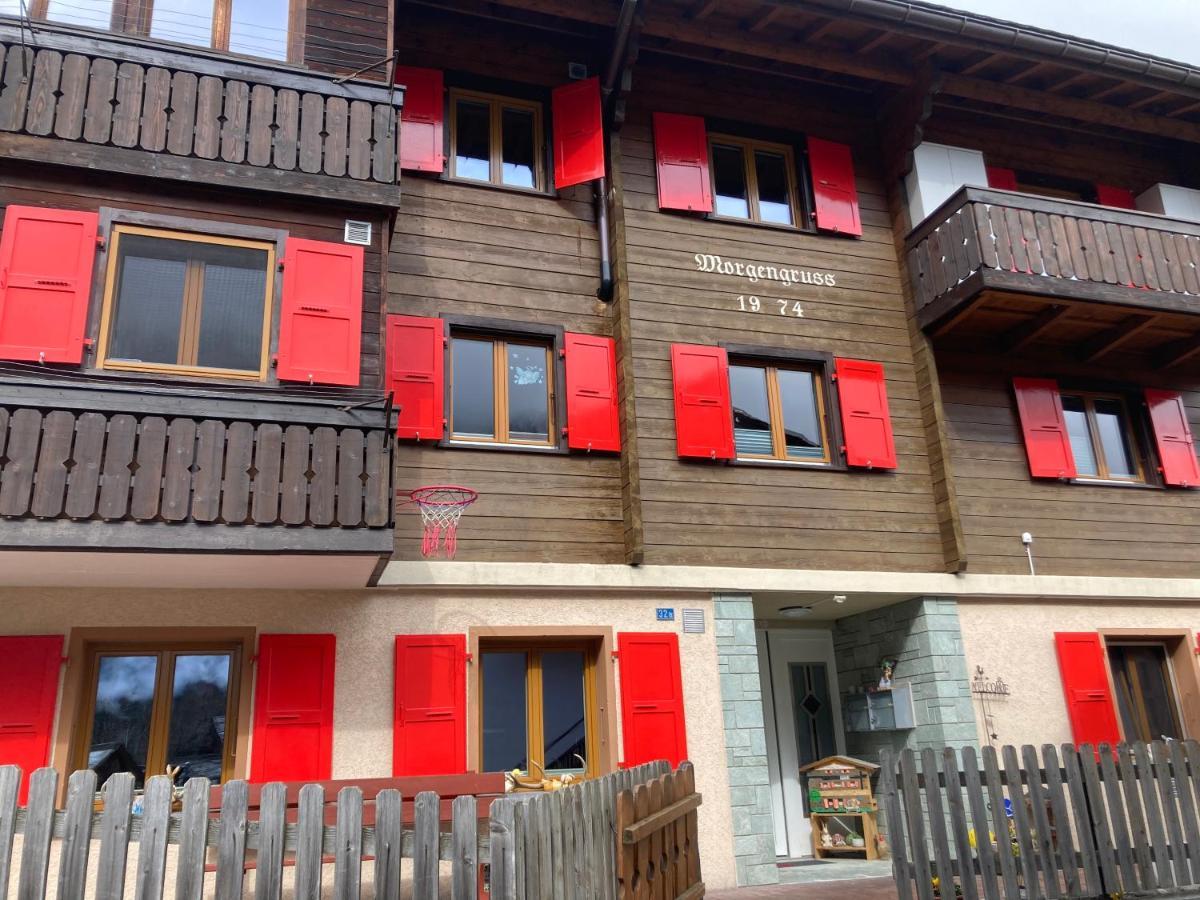 Ferienwohnung Morgengruss Sankt Niklaus Exterior photo